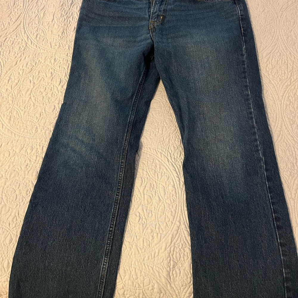 Old Navy Men's Bootcut Blue Jeans